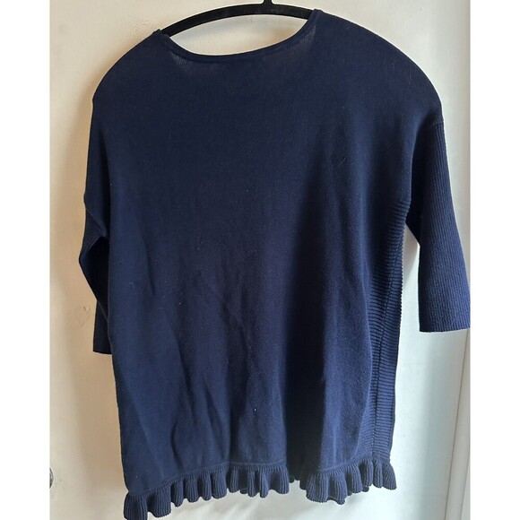 Lilly Pulitzer XL 12-14 Tierneigh Navy Blue Sweater - Picture 2 of 3
